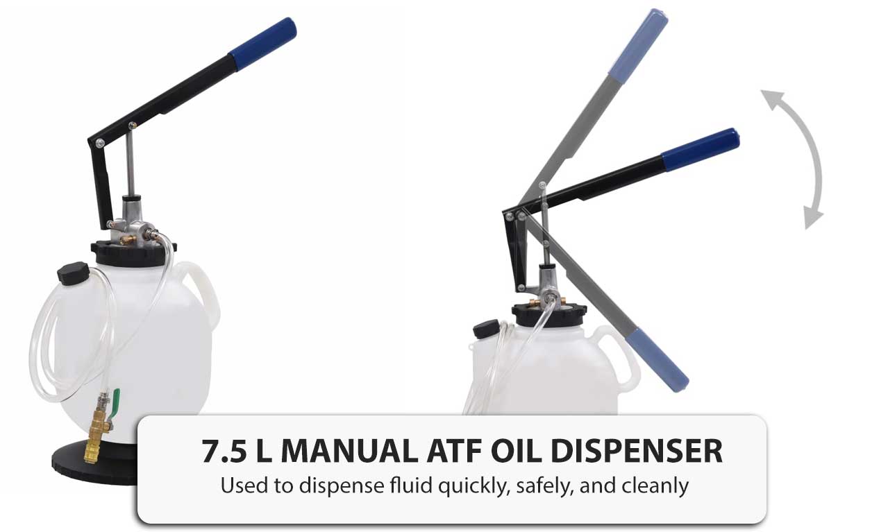 7.5L Manual ATF Oil Dispenser Automatic Transmission Fluid Filler with
