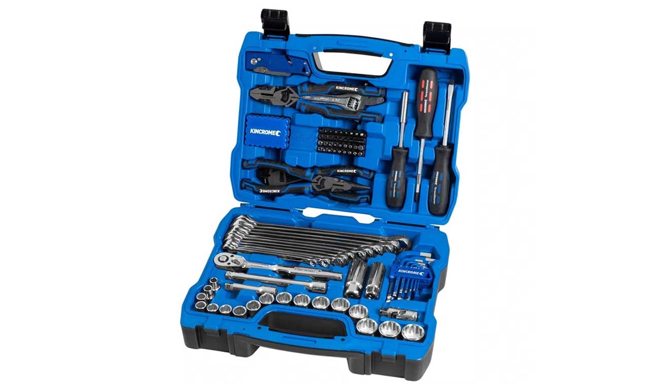 Kincrome 120 Piece 3/8 Inch Drive Metric Sockets Portable Automotive