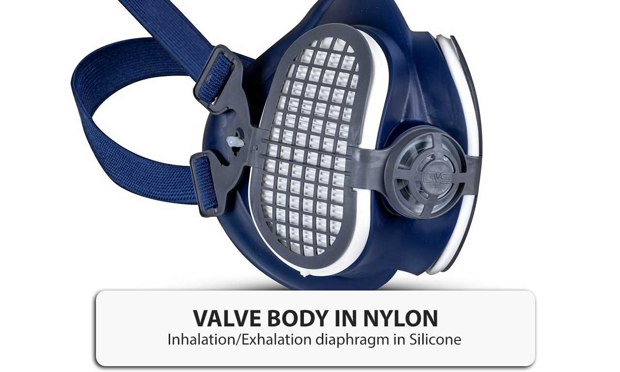 Elipse HalfFace Respirator Medium / Large Dust Masks Reusable Medical