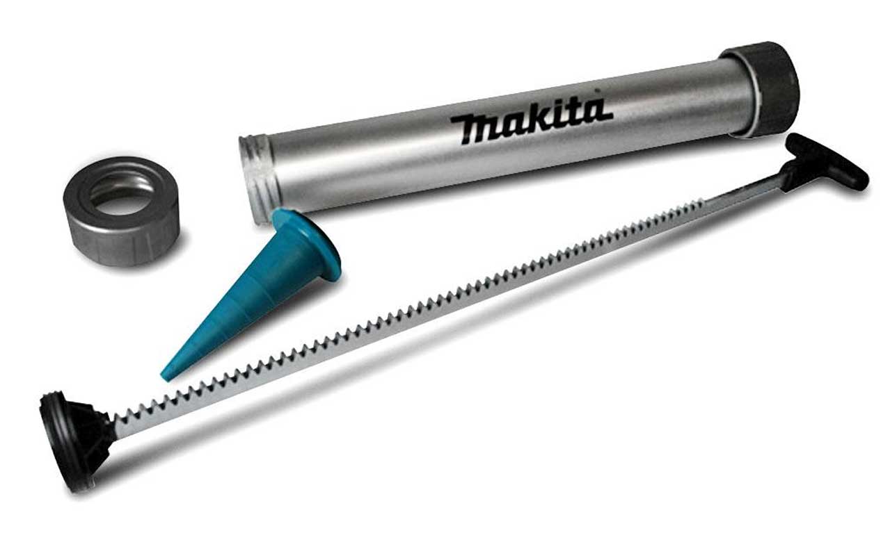 Makita Cordless Caulking Gun Conversion Kit for DCG180 600 ml Sausage