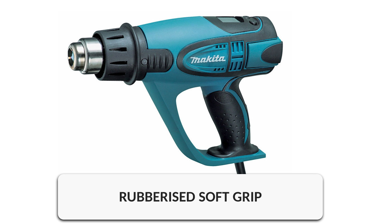 Makita HG6500 240V 2000W 70650 Variable Degree Heat Gun LCD Display w
