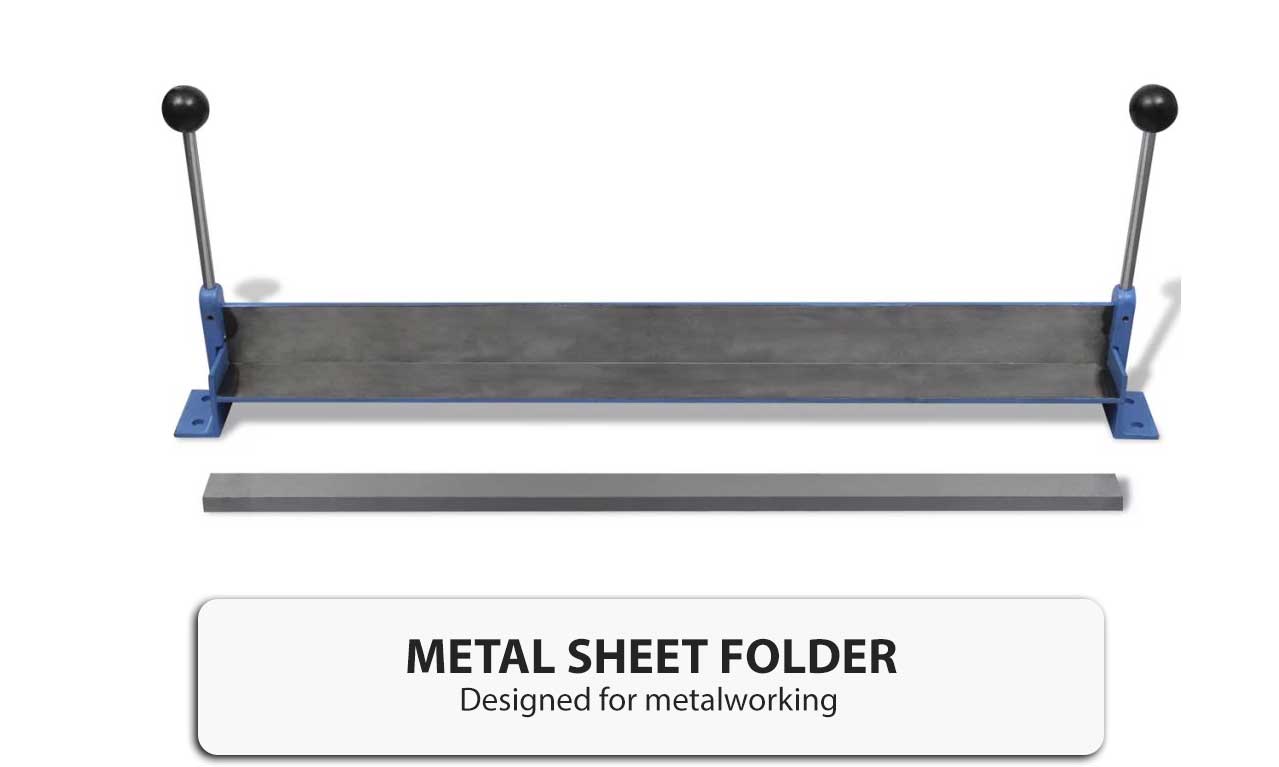 Metal Sheet Folder Bender Manual Metalworking Steel Folding Bending