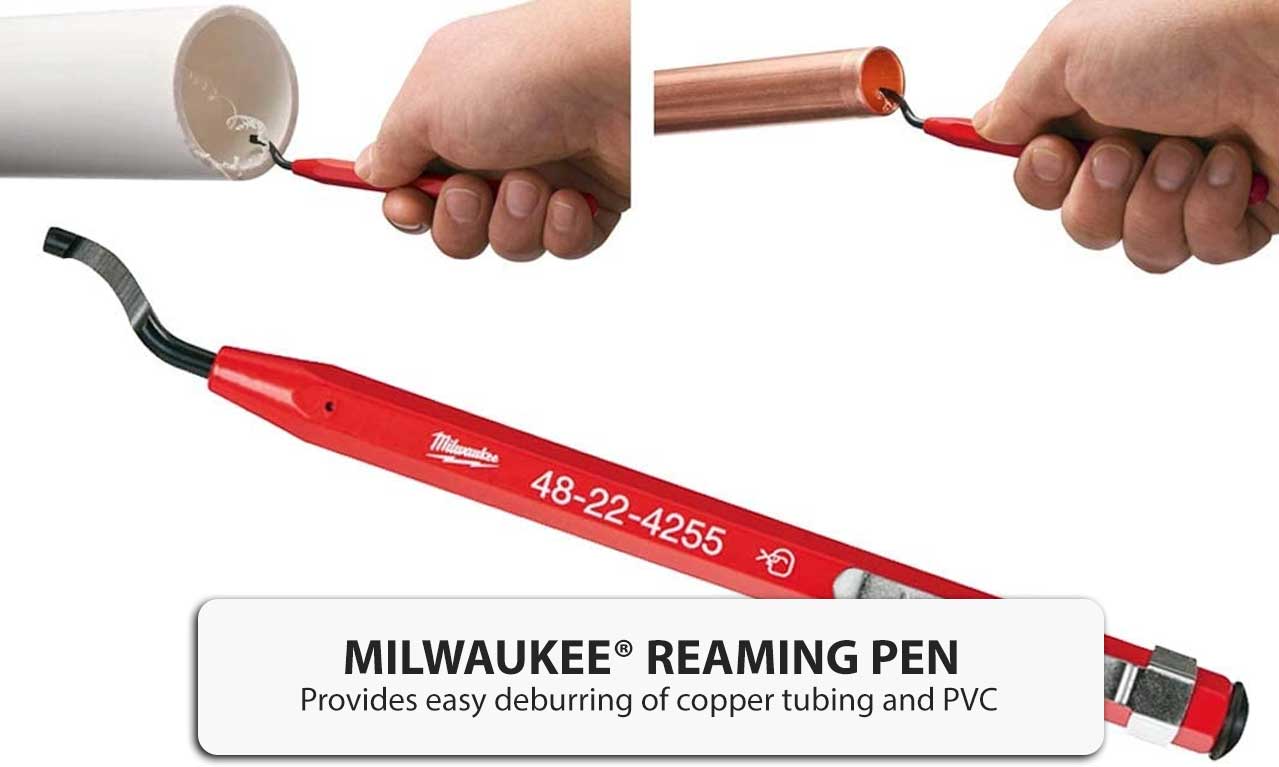 thumbnail image 2 of Ridgid 64962 Model 73 Deburring Tool For Plastic Pipe & Tubing - 1-1/2" To 3" 2 of 6