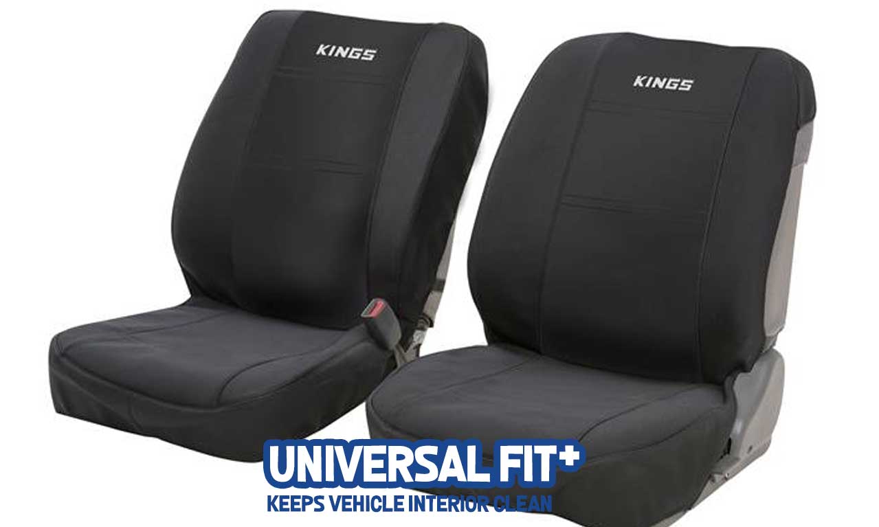 Universal Neoprene Car Front Seat Covers Durable Water Resistant 4WD