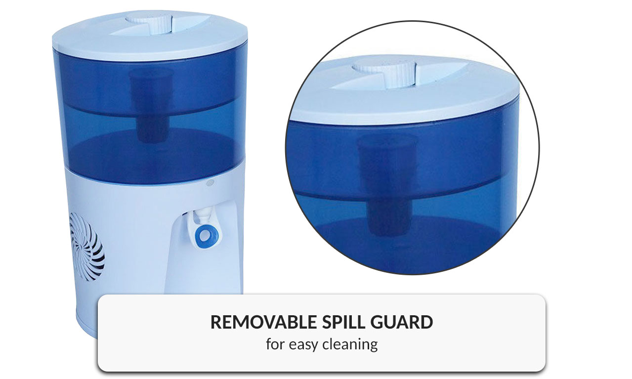 Benchtop Water Cooler Chiller Filter 8.5L Office Dispenser Resin Carbon