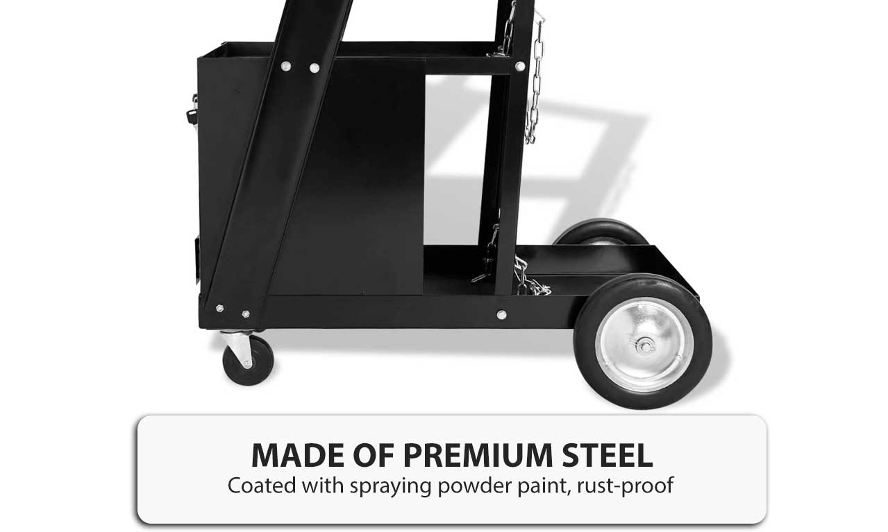 4Drawer Welding Trolley Cart Welder MIG TIG ARC Plasma Cutter